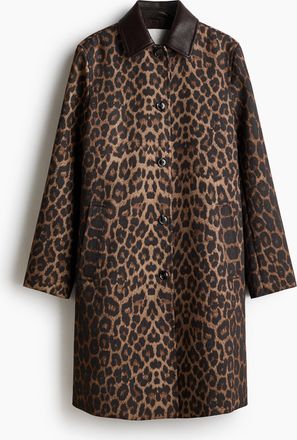 H&M Car Coat aus Twill - Brown