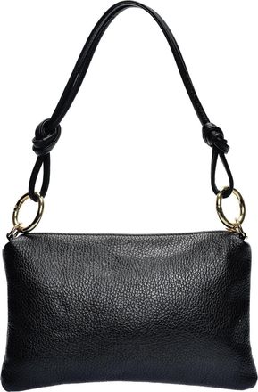 Anna Luchini Zwart Rundleer Tas