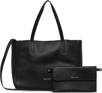 Marc O'Polo Drie-in-&eacute;&eacute;n shopper - Zwart