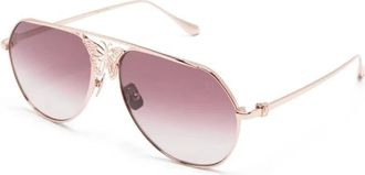 Anna-Karin Karlsson Miss Rosell 2.0 Zonnebril - unisex - Accessoires - Roze - Maat: 62 MM