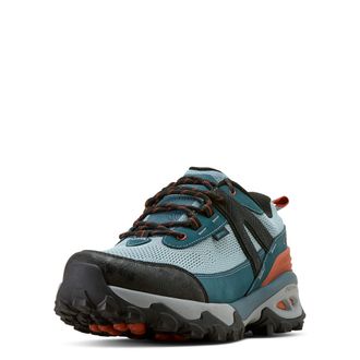 Ariat Mens Traverse Low Waterproof Hiking Shoe in Blue Depths, D Medium Width, Size 10.5, by Ariat