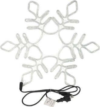 OEM Decoraci&oacute;n Navide&ntilde;a Con Guirnalda De Luces Led - Copo De Nieve De 56 Cm