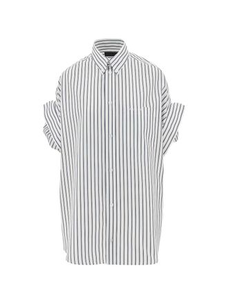 Balenciaga Striped Cotton Shirt