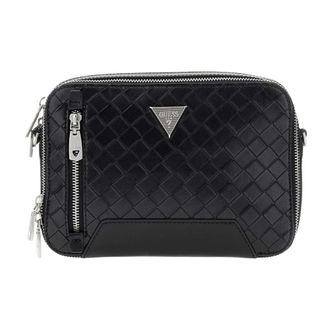 Guess Tassen, Heren, Zwart, ONE Size, Polyester, Torino Mini Crossbody