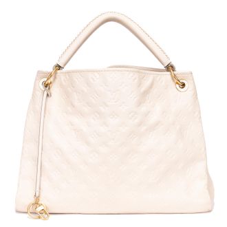 Louis Vuitton Pre-owned Womens Artsy MM Handbag - Ivory - One Size