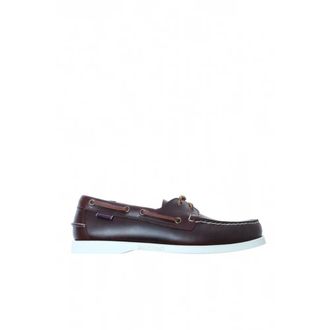 Sebago Sailor Shoes, male, Brown, Size: 8 1/2 US Portland Boat Shoe