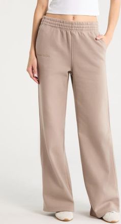 Favorite Daughter The Collegiate Flare Sweatpants in Soft Taupe at Nordstrom, Size X-Small