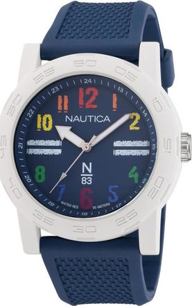 Nautica NAPATS304 Mens Ayia Triada Watch - White - One Size