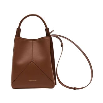 Victoria Beckham Victoria Bucket Purse - female - Victoria Beckham - Handbags - Brown - ONE SIZE - Bags