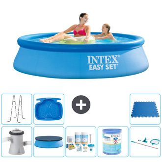 Intex Piscina Easy Set Redonda - 244x61 Cm - 8-piezas S40787