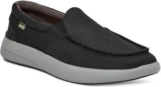 Sanuk Happy Hour Lite Resort Slip-On Sneaker in Black at Nordstrom, Size 11