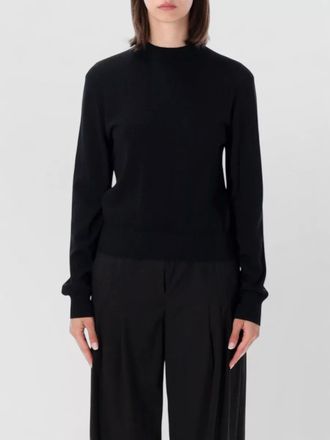 Lanvin wool regular-fit grosgrain-knot sweater