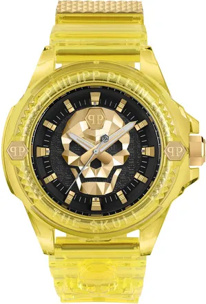 Philipp Plein The Skull Synthetic PWWAA0123 horloge 44mm