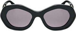 Marni 54mm Round Sunglasses in Black /Grey at Nordstrom Rack