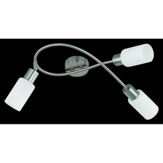 Trio Leuchten Plafoniera Mars 3 Steel Spot R80013907
