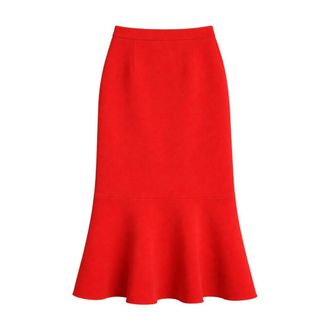 Zankov Midi Skirts, female, Red, Size: S Midi Skirt