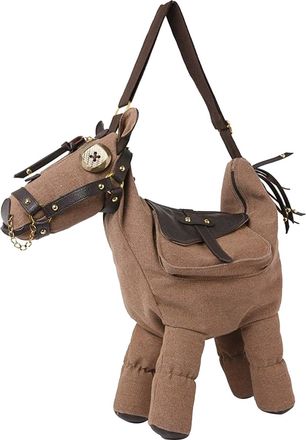 Generic Shoulder Bag - Horse Theme Purse, Whimsical Animal Fashion Accessory with Lightweight Carry Structure Secure Zip Storage, Ideal for Shopping Dating Tr