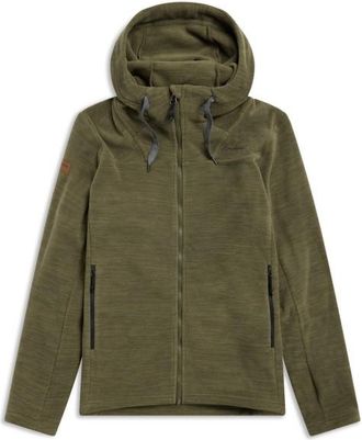 Bergans Hareid Fleece Hood Jacket Fleecejacke f&uuml;r Herren | oliv