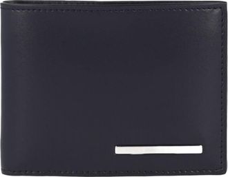 Ferragamo Womens Crosta Bifold Wallet In Blue