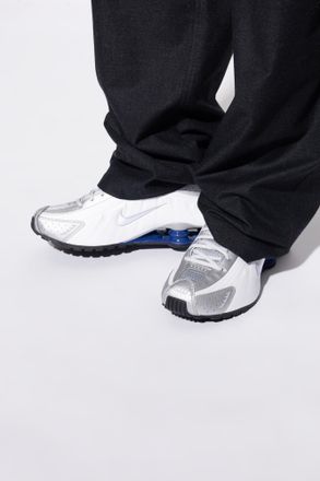 Nike Sports Shoes Shox R4, Mens, White
