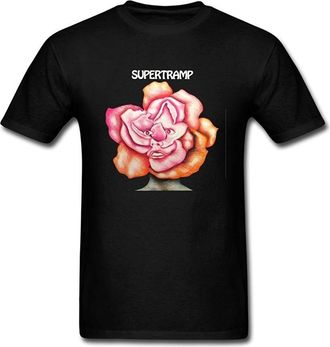 DWP Violet Tammy Mens Supertramp Band T-Shirt S, as shown, XXL