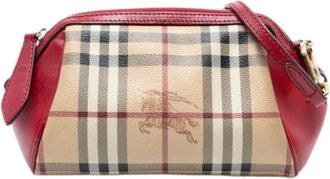 Burberry Pre-owned Cross Body Bags, female, Multicolor, Size: ONE SIZE Pre-owned Fabric Crossbody Bag