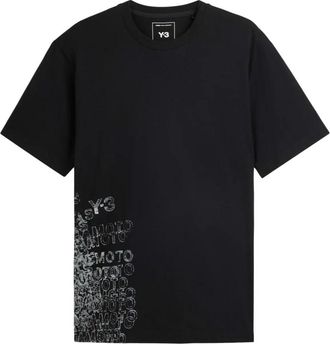 adidas Y-3 Brushed Terry Crew Sweatshirt - Heren - Sportshirts - Zwart - L - Katoen - Fitness