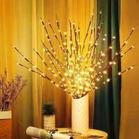 OEM 3er 60 Led Lichterbaum Zweige Lichter Warmwei Zweige Lampe Fr Hogar Dormitorio Florero Decoraci&oacute;n-crezuo