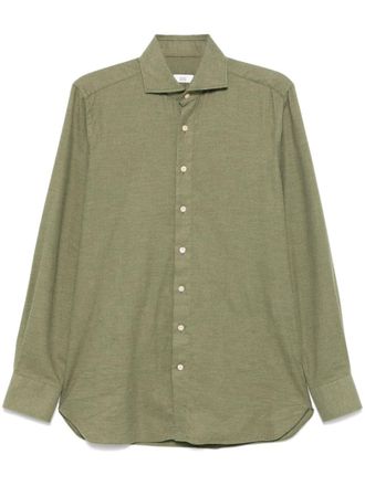 100Hands flannel shirt - Green