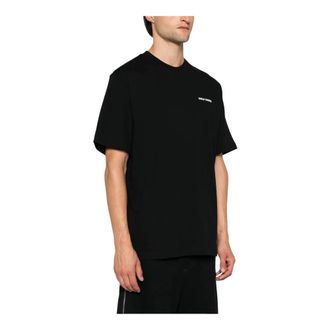 Daily Paper Clothing T-Shirts, male, Black, S, Dias T-Shirt