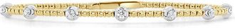 Sabrina Designs 14K 0.33 Ct. Tw. Diamond Flexible Bangle