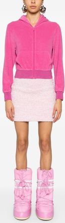 Balenciaga Tweed Boucl&eacute; Skirt - Pink
