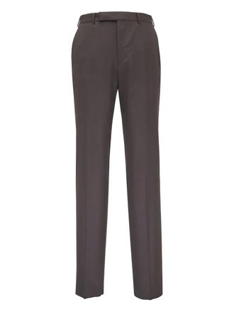 Ermenegildo Zegna buttoned trousers - Brown