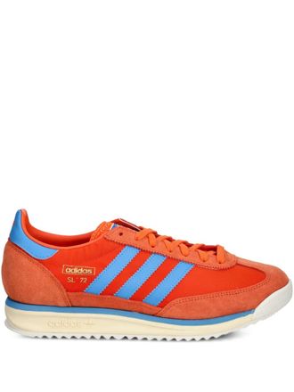 adidas SL 72 RS suède sneakers met 3 strepen - Oranje