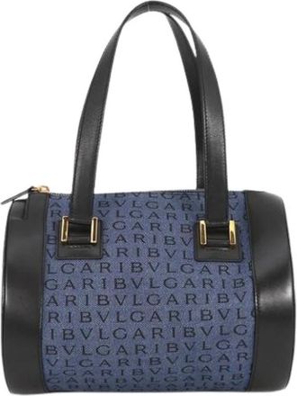 Bulgari Pre-owned B.zero 1 Handtas - Dames - Vintage Handtas - Blauw - ONE Size - Leer - Vintage