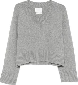 Citizens Of Humanity Wollen sweater met V-hals - Grijs