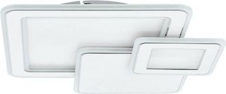 Eglo Eglo - Mentalurgia Integrated led Semi Flush Light White, Chrome cct