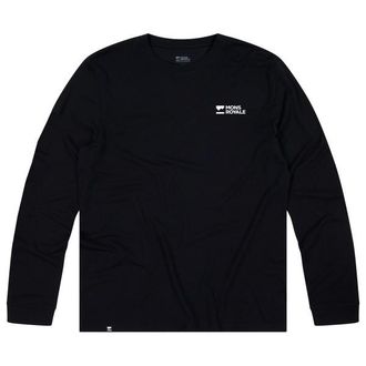 Mons Royale Icon Merino Long Sleeve Merinoshirt f&uuml;r Herren | schwarz