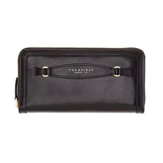 The Bridge Bettina Zip Around Wallet - female - The Bridge - Wallets & Cardholders - Black - ONE SIZE - Accessories