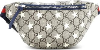 Gucci Printed GG Coated Canvas belt bag - Bruin