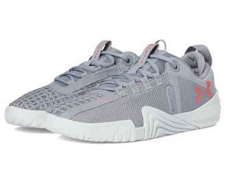 Under Armour TriBase Reign 6 Mens Shoes Steel/Distant Gray/Racer Red : 7 D - Medium, Rubber