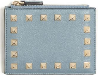 Valentino Garavani Rockstud Leather Coin Purse
