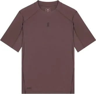 On Trail-T Solar Laufshirt f&uuml;r Damen | braun/lila