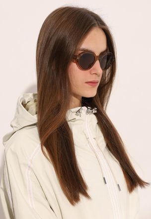 Moncler Rondosa Sunglasses, Unisex, Brown