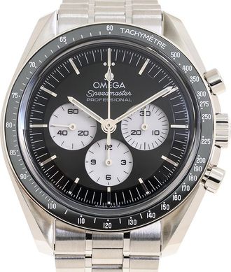 Omega Speedmaster Moonwatch Professional Chronograph Hand Wind Chronometer Black Dial Mens Watch 310.30.42.50.01.004