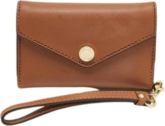 Michael Kors Pre-owned Clutches, female, Brown, Size: ONE SIZE Pre-owned Clutch