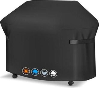 OEM Funda Impermeable Para Barbacoa - Fundas Para Barbacoa 7130 Para La Serie Weber Genesis Ii, Impermeable, Funda De Pu 600d Para Weber Genesis E-330, E-