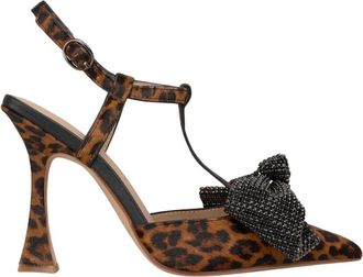 Alma En Pena Scherpe hoge hak strik schoen - Dames - Pumps - Bruin - 41 EU - Schoenen