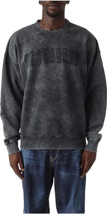 Dsquared2 Hombre, Sudaderas, Gris, Talla: S