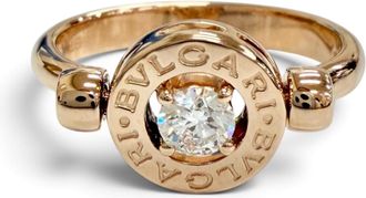 Bulgari Pink Gold Pink Gold (18K) Band Ring (Pre-Owned)